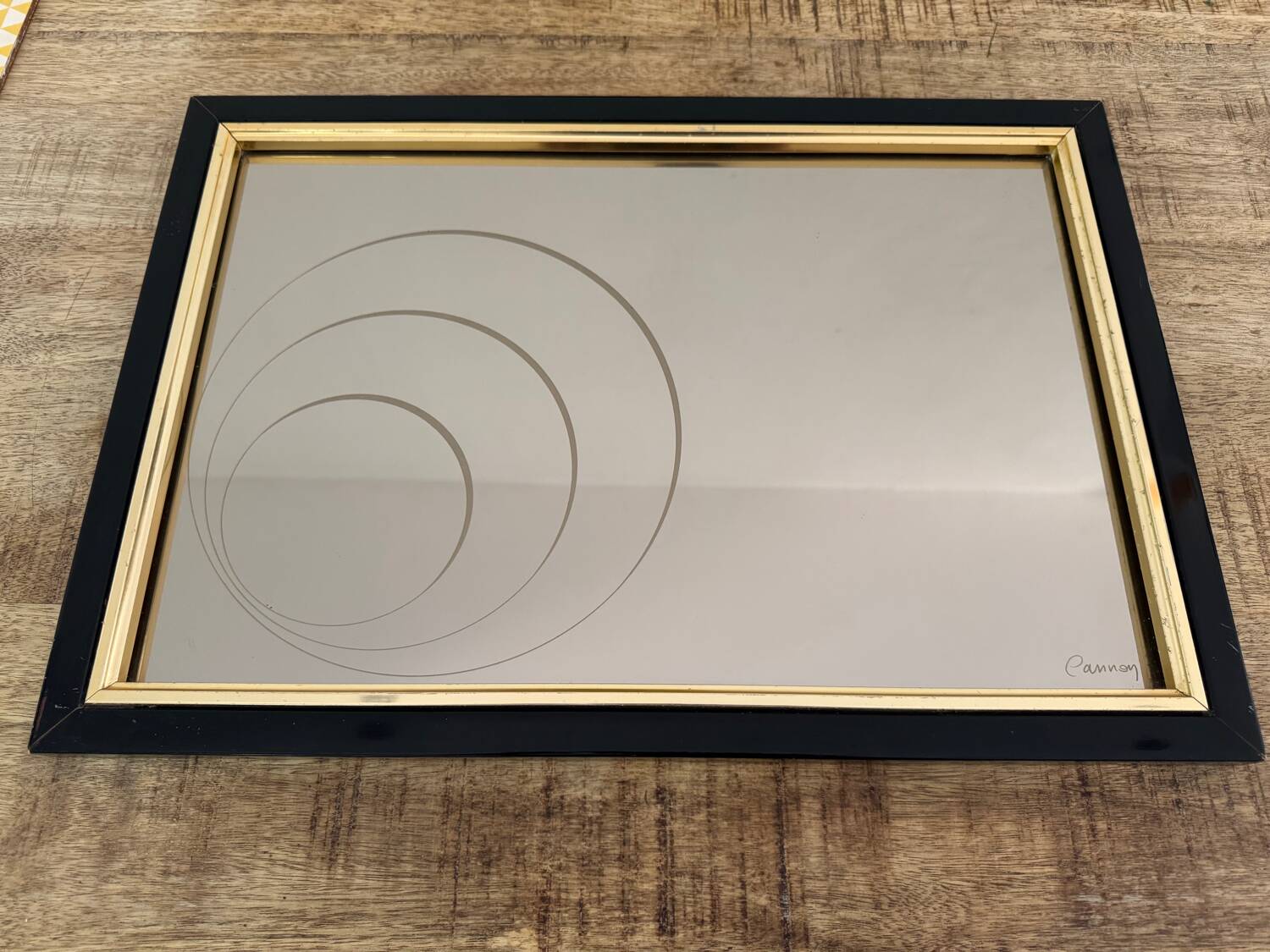 Vintage mirror frame