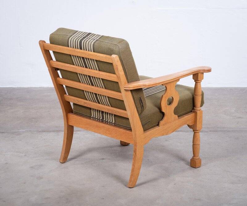 Vintage Oak Chair by Henning Kjærnulf, Denmark, 1960s