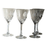 Set of 4 Capri Crystal Glasses Vivaldi Model