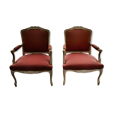 Fauteuils Louis XV