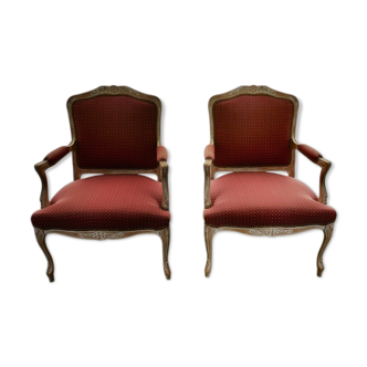 Fauteuils Louis XV