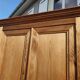 Armoire parisienne ancienne sapin brute 1900