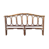 Vintage rattan bamboo headboard