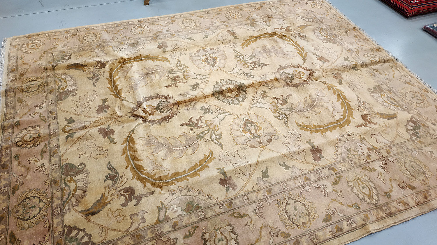 Oriental living room rug "chobie" extra fine entirely handmade