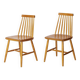 Pair Yngve Ekström "Pinocchio" Dining Chairs – Swedish Beechwood, 1960s