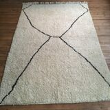 Beni ouarian done hand carpet 166x260cm