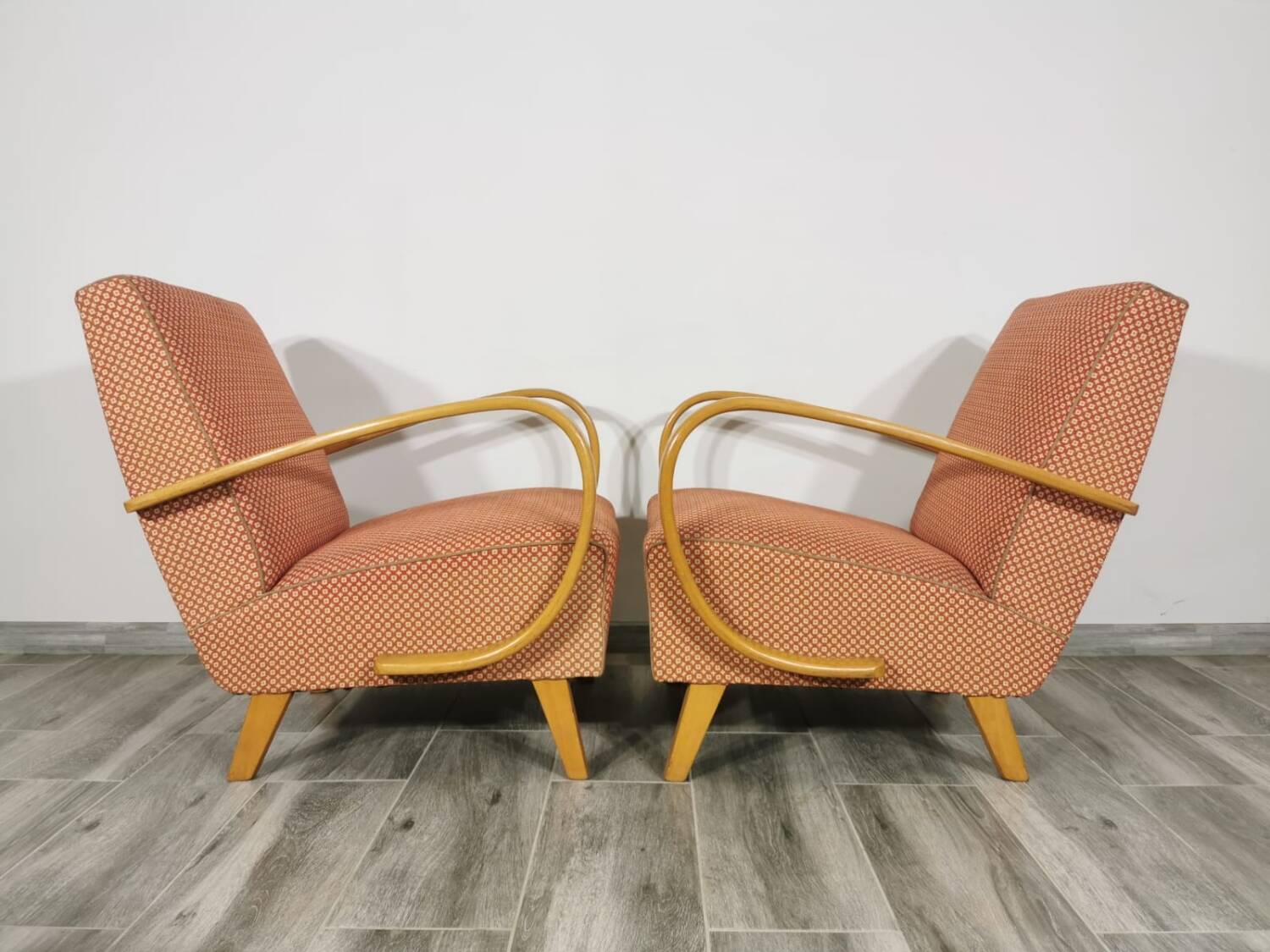 Vintage Armchair by Jindrich Halabala