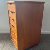 Vintage pine drawer unit