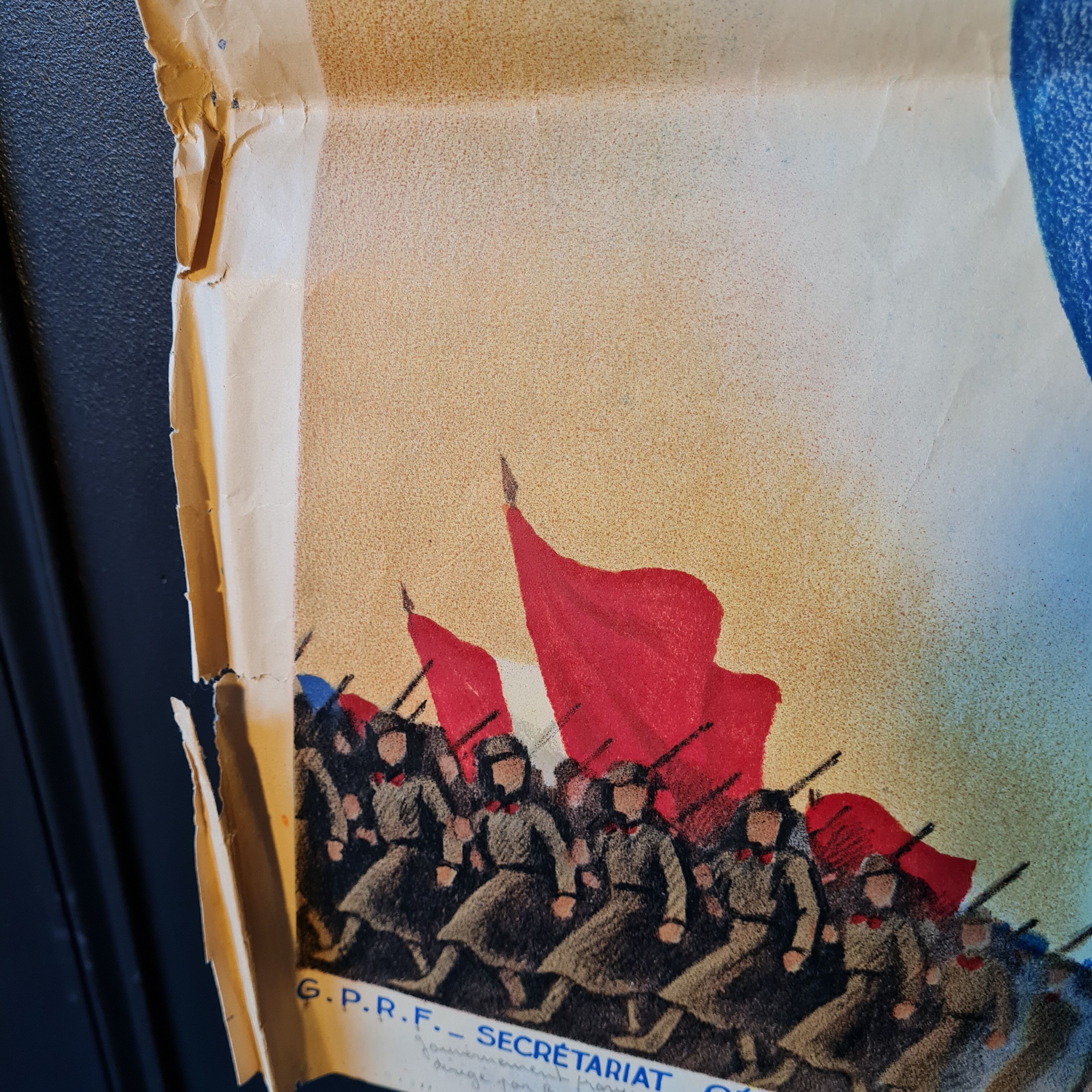 Affiche de la libération