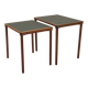 Nest of teak tables, Danish design, 1970s, production: Denmark