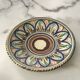 Decorative ceramic plate matte Sanguino Spain