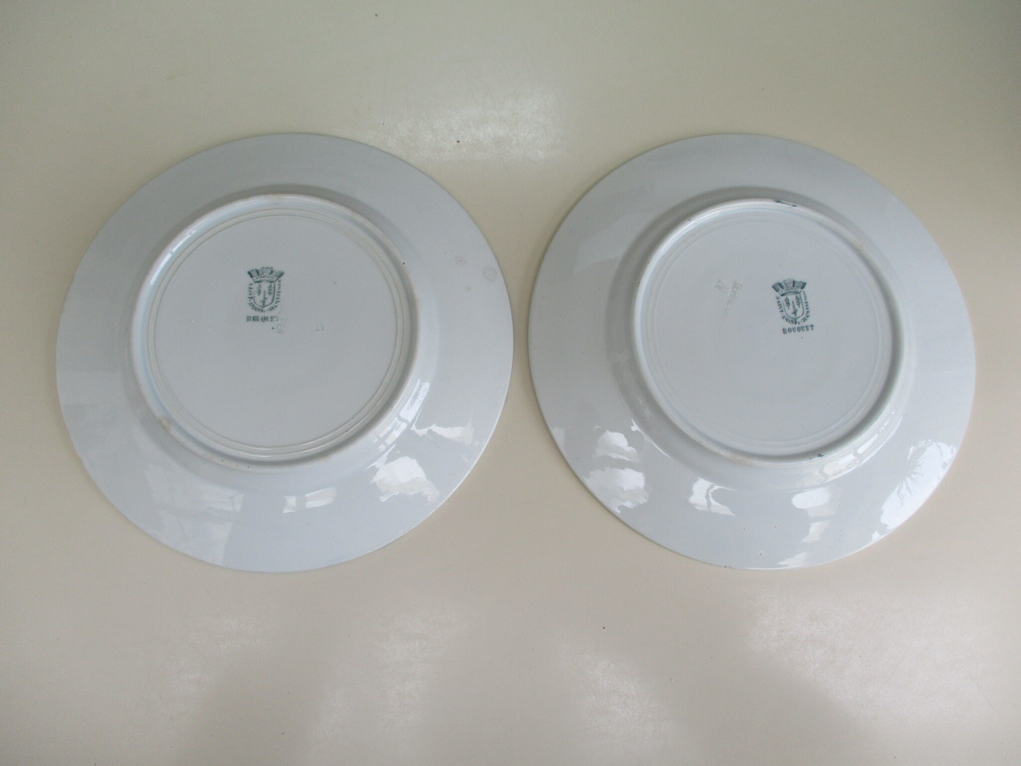 Terre de fer Saint Amand Hamage plates