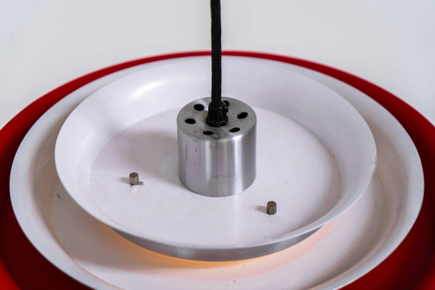 Luminaire suspendu « Trava » de Carl Thore pour Granhaga (Suède - années 1960).