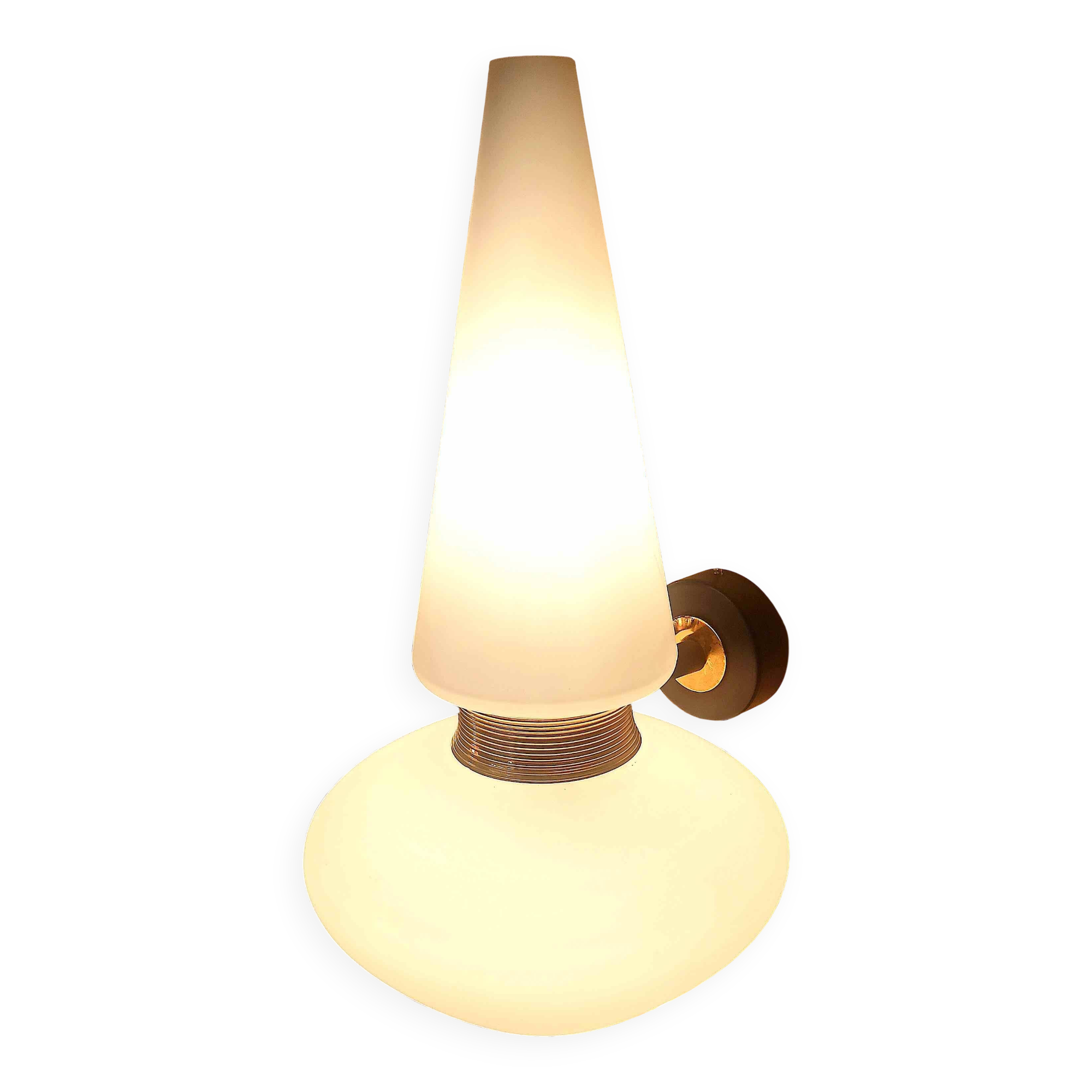 60s double lighting wall light Height 32.7 cm