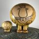 Lion Lisa Larson ceramic Gustavberg Sweden 1964 (a pair)