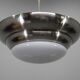 Rare Franta Anýž Nickel Chandelier, 1930s, Restored