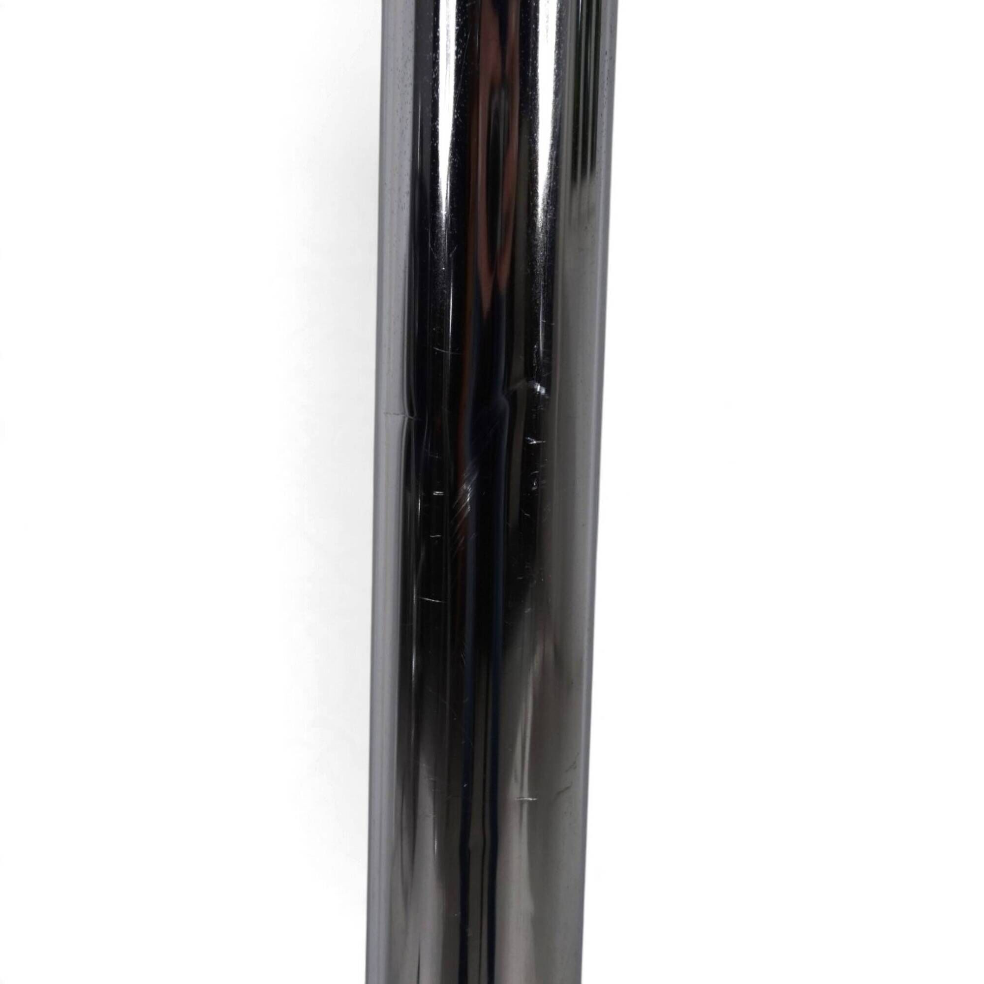 Lampadaire chrome avec col de cygne flexible, 1970