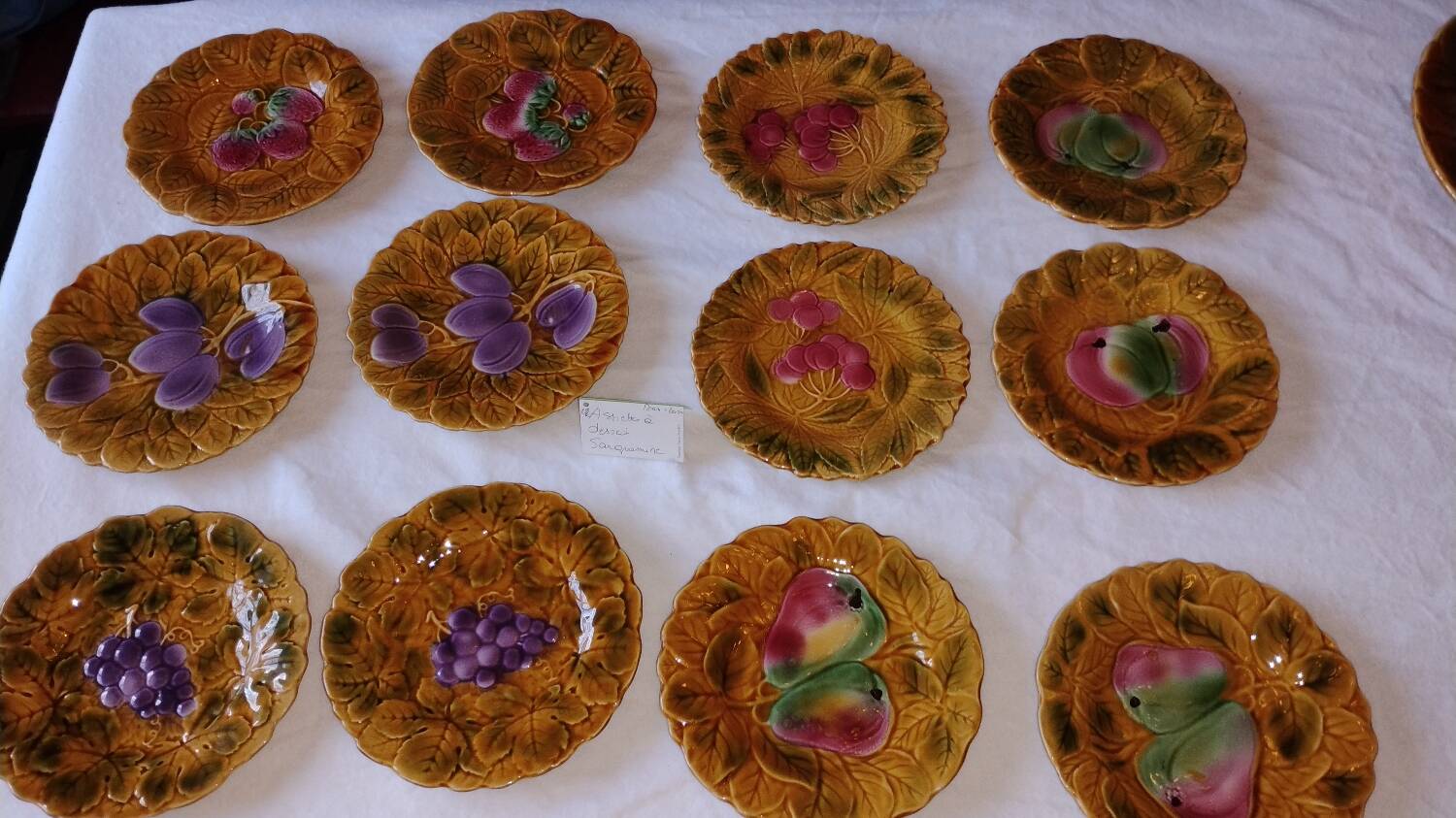 Sarguermine dessert service