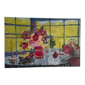 Jean Michel Peretti painting