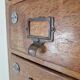 Dutch Industrial Oak Filling Apothecary or Archive Cabinet, Ca. 1900