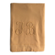 Old linen and yellow cotton sheet