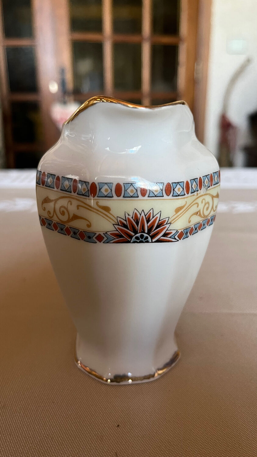 Old Limoges porcelain coffee service WG & Cie