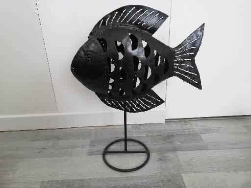 Fish candle holder