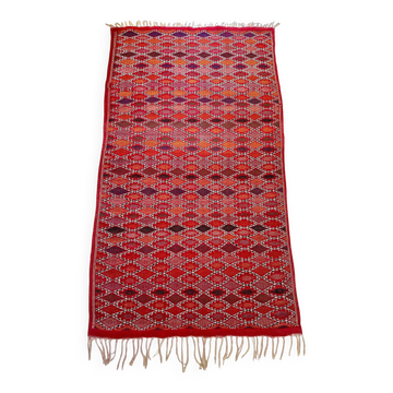 Vintage handmade kilim rug 113x200