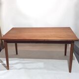 Scandinavian dining table with extension