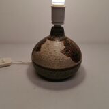 Stoneware table lamp foot, from the Erika Decor series, designed in 1971