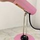 Vintage Varialux 3141 Pink Wall Table Adjustable Lamp, Industrial, GDR, 80s