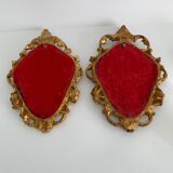 Italian gilded mirrors, set of 2