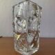 Solid Sèvres crystal vase from the 1950s