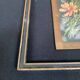 Set of 8 gilded wood or resin or vintage brass frames