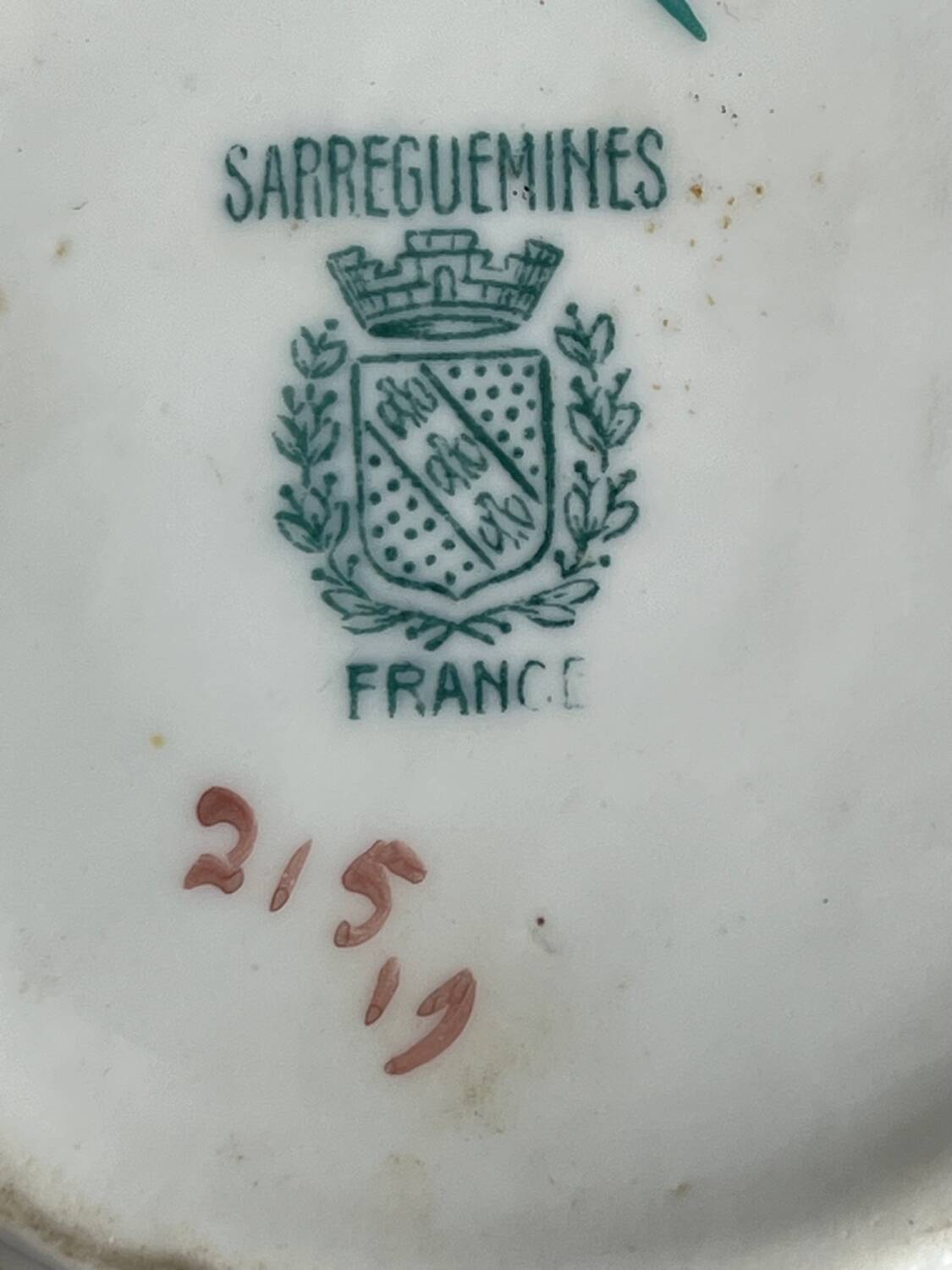 Porcelain sugar bowl