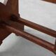 Belgian Arts & Crafts or Jugendstil Oak Stool, circa 1890