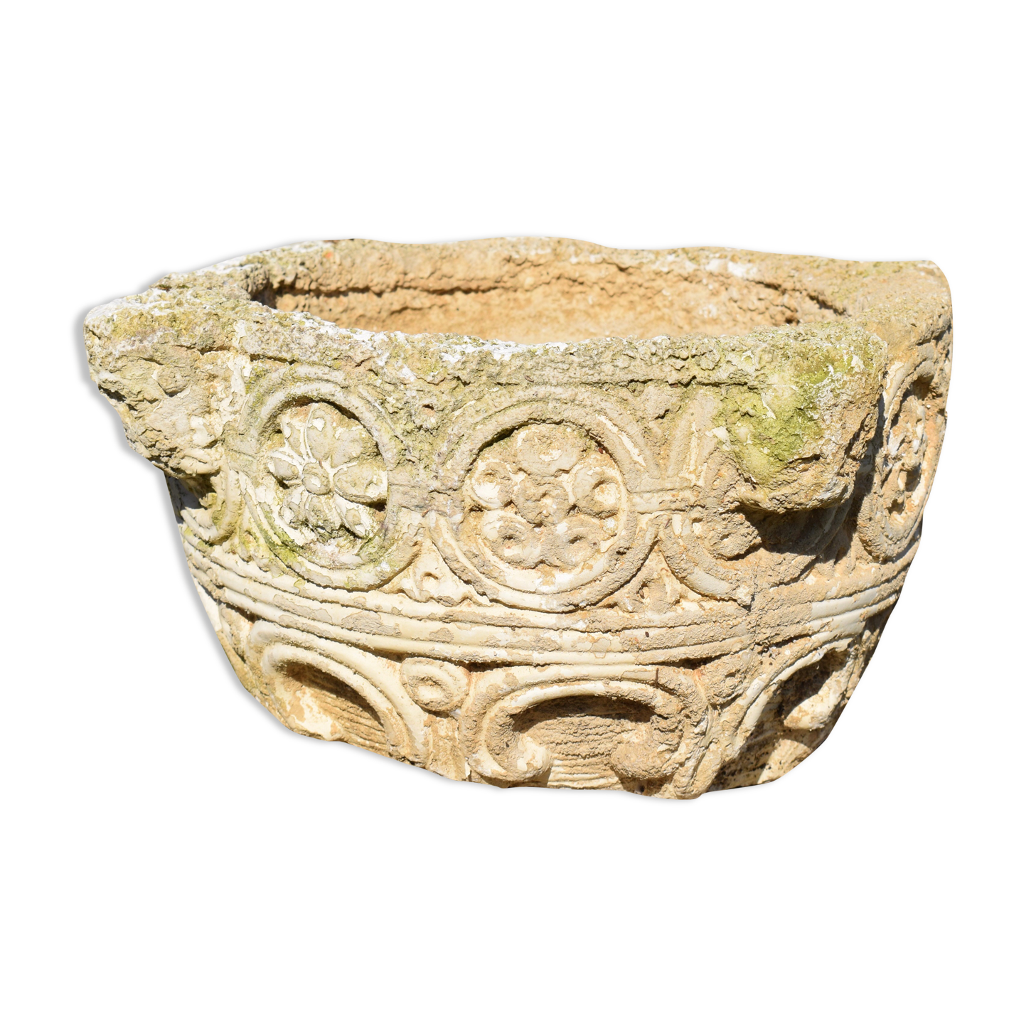 Planter of gothic style bénitier