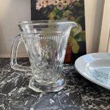 Art Deco glass pitcher