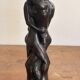 Resin Sculpture Figurine Couple Kissing Art Deco Female Nude Erotic