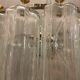 Mid-century italian murano glass tronchi tube lamp