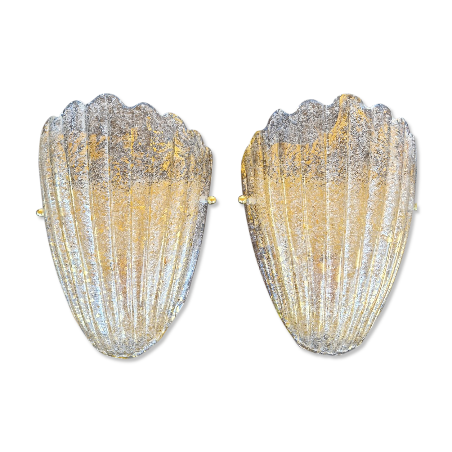 Pair of wall sconces from Murano