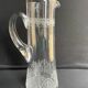 St. Louis - Beer serving party (1) - Art Nouveau - Blown and engraved crystal