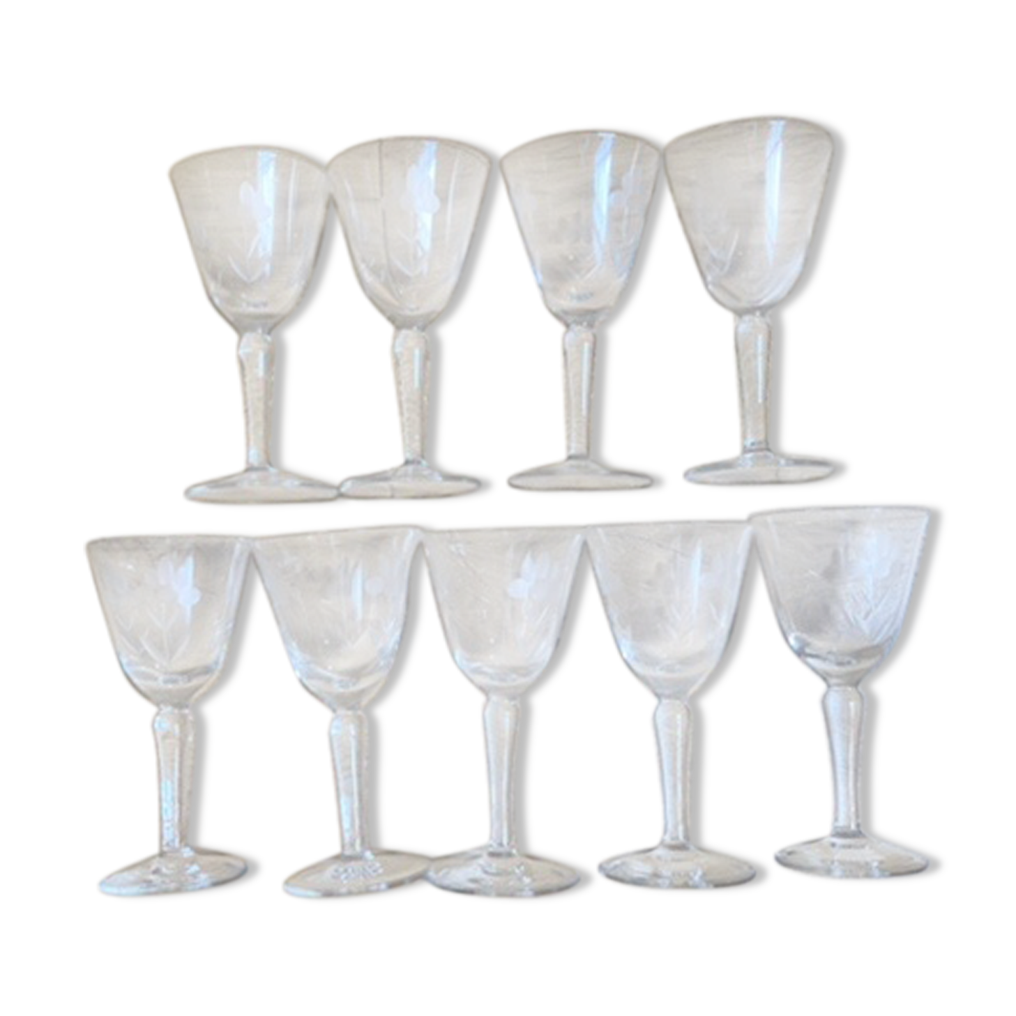 Lot de 8 verres pour l’apéritif