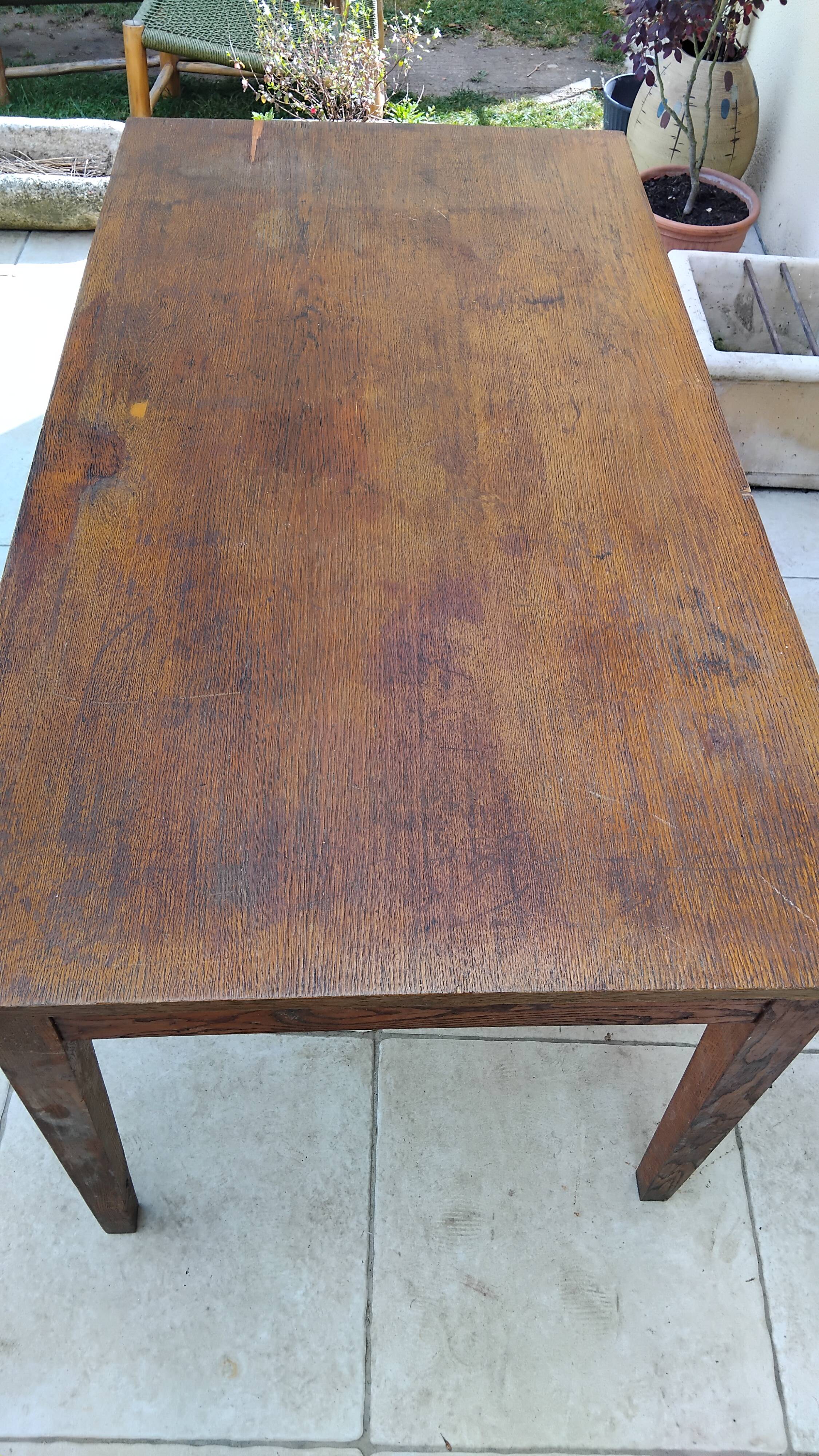 Vintage farmhouse table