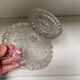 Vintage glass cake dish