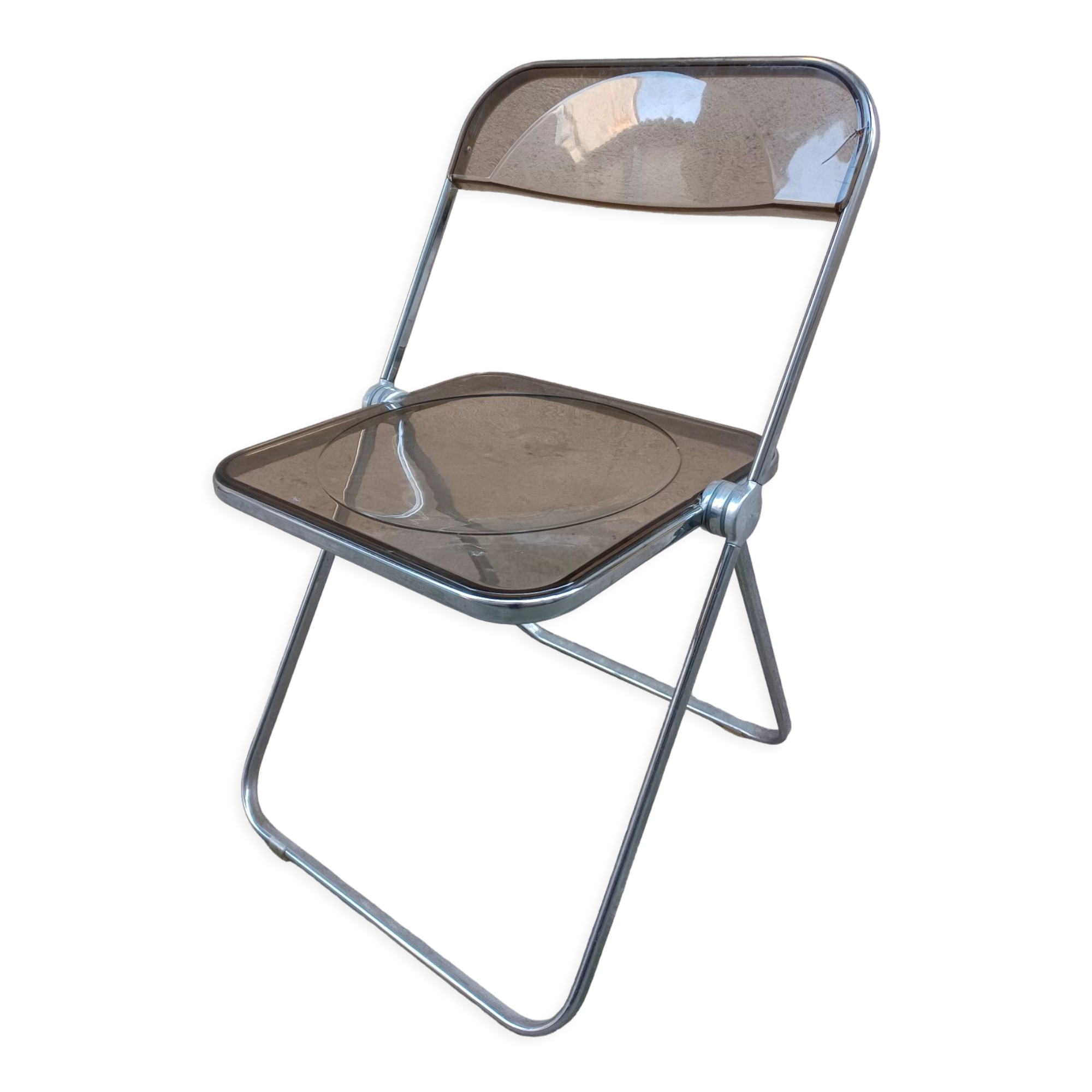 Plia chair by Giancarlo Piretti for Castelli, 1960