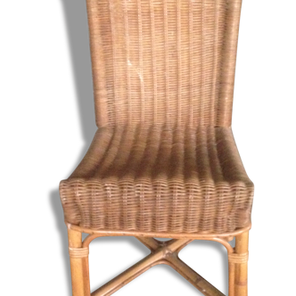 Vintage rattan chair "70"