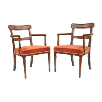 Pair of armchairs