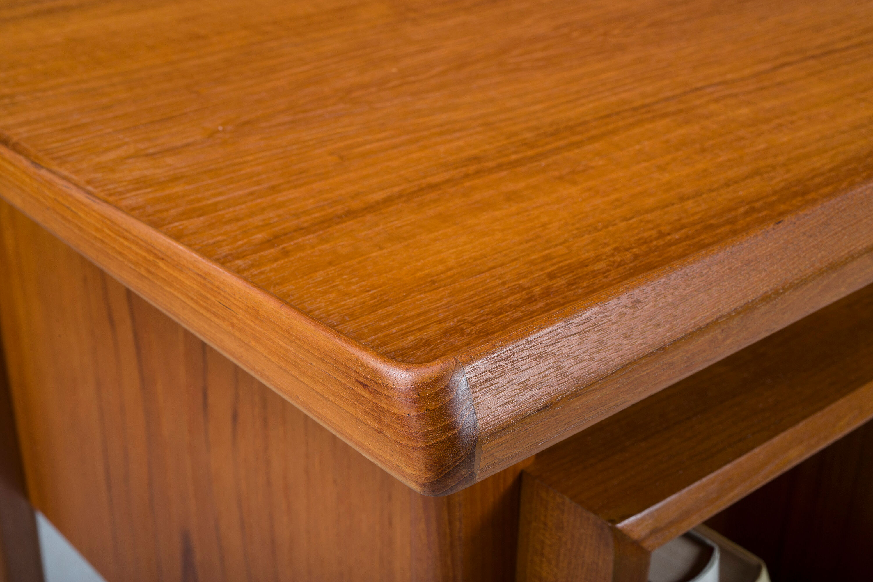 Danish Teak Desk by Peter Lovig Nielsen for Hedensted Mobelfabrik, 1961