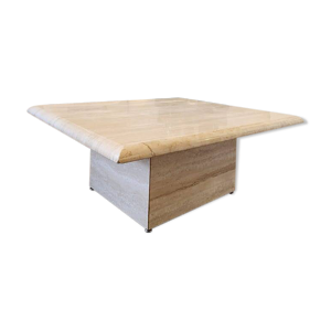 Table basse en travertin